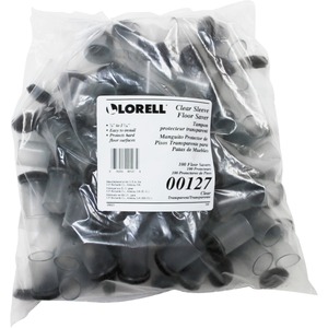 Lorell+Sleeve+Floor+Protectors+-+Clear%2C+Transparent+-+100%2FBag