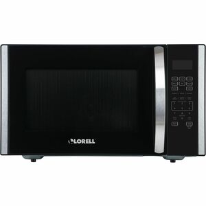 Lorell+Microwave+-+Single+-+1.6+ft%3F+Capacity+-+Microwave+-+11+Power+Levels+-+FuseMetal+-+Countertop+-+Black%2C+Silver