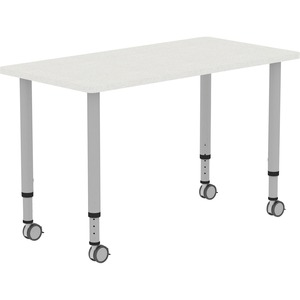 Lorell+Attune+Height-adjustable+Multipurpose+Rectangular+Table