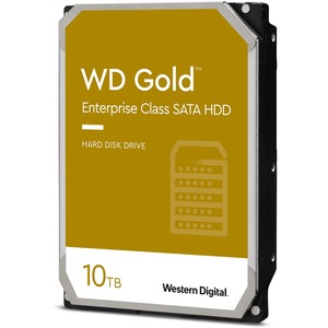 Western Digital Gold WD102KRYZ 10 TB Hard Drive - 3.5" Internal - SATA (SATA/600) - Server, Storage System Device Supported - 7200rpm - 5 Year Warranty
