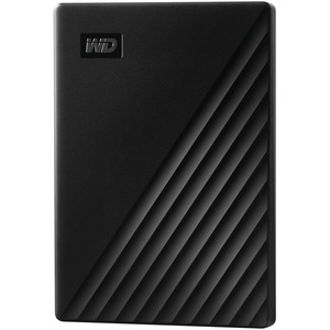 WD My Passport WDBYVG0010BBK-WESN 1 TB Portable Hard Drive - External - Black - USB 3.0 - 256-bit Encryption Standard - 3 Year Warranty - Retail