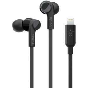 Belkin ROCKSTAR Headphones with Lightning Connector - Stereo - Lightning Connector - Wired
