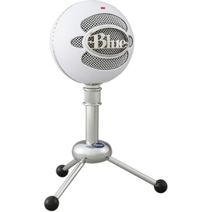 Blue Snowball Wired Condenser Microphone - 40 Hz to 18 kHz - Cardioid-Omni-directional - S