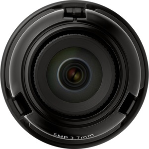 Wisenet SLA-5M3700D - 3.70 mm - f/1.6 - Fixed Lens - Designed for Surveillance Camera - 1.