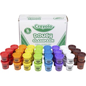 Crayola Dough Classpack - Modeling, Fun and Learning - Recommended For 2 Year - 48 / Box - Assorted