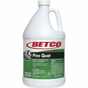 Betco+Pine+Quat+Disinfectant+-+128+fl+oz+%284+quart%29+-+Pine+Scent+-+Deodorize%2C+Disinfectant%2C+pH+Neutral+-+Green+-+1+Each