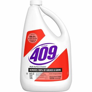Formula+409+Multi-Surface+Cleaner+Refill+Bottle+-+64+fl+oz+%282+quart%29+-+Original+Scent+-+6+%2F+Carton+-+Disinfectant%2C+Antibacterial%2C+Deodorize%2C+Non-porous+-+White