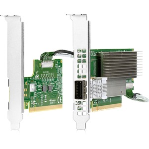 HPE InfiniBand HDR PCIe3 Auxiliary Card with 150mm Cable Kit - PCI Express 3.0 x16 - QSFP5