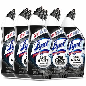 Lysol+Lime%2FRust+Toilet+Bowl+Cleaner+-+24+fl+oz+%280.8+quart%29+-+Atlantic+Fresh+Scent+-+9+%2F+Carton+-+Blue