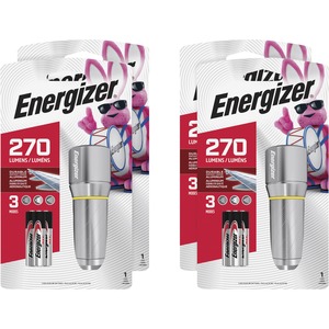Energizer+Vision+HD+Compact+Flashlight+-+LED+-+270+lm+Lumen+-+3+x+AA+-+Battery+-+Metal%2C+Alloy+-+Chrome+-+4+%2F+Carton
