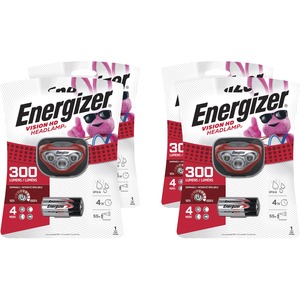 Energizer+Vision+HD+LED+Headlamp+-+LED+-+150+lm+Lumen+-+3+x+AAA+-+Impact+Resistant%2C+Water+Resistant%2C+Shatter+Proof+-+Red+-+4+%2F+Carton