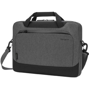 Targus Cypress TBS92602GL Carrying Case (Slipcase) for 13" to 14" Notebook - Gray - Woven Fabric Body - Shoulder Strap, Handle, Trolley Strap - 11.22" (285 mm) Height x 1.57" (40 mm) Width x 14.96" (380 mm) Depth