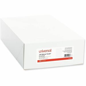 Universal+Envelope+-+Catalog+-+%2310+1%2F2+-+14+lb+-+Self+Adhesive+-+White+-+Tyvek+-+100+%2F+Box