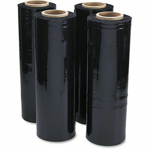 Universal+Black+Stretch+Film%2C+18%26quot%3B+x+1%2C500+ft+Roll%2C+20+mic+%2880-Gauge%29%2C+4%2FCarton+-+18%26quot%3B+Width+x+1500+ft+Length+x+0.8+mil+Thickness+-+Self-adhering%2C+Water+Resistant%2C+Dirt+Resistant%2C+Damage+Resistant+-+Semi+Opaque+Black+-+4+%2F+Carton