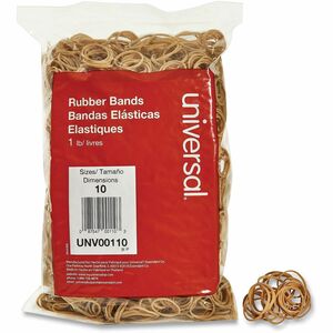 Universal+Rubber+Bands%2C+Size+10%2C+0.04%26quot%3B+Gauge%2C+Beige%2C+1+lb+Box%2C+3%2C400%2FPack+-+Size%3A+%2310+-+1.3%26quot%3B+Length+x+0.1%26quot%3B+Width+-+6+lb%2Fin+-+Rubber+-+Beige+-+3400+%2F+Pack