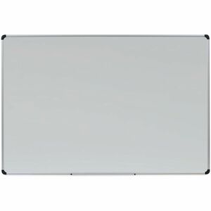 Universal+Dry+Erase+Board+-+72%26quot%3B+%286+ft%29+Width+x+48%26quot%3B+%284+ft%29+Height+-+White+Steel+Surface+-+Satin+Aluminum+Frame+-+Magnetic+-+1+Each