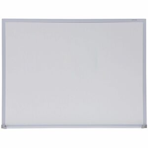 Universal+Dry+Erase+Board+-+24%26quot%3B+%282+ft%29+Width+x+18%26quot%3B+%281.5+ft%29+Height+-+White+Melamine+Surface+-+Anodized+Aluminum+Frame+-+1+Each