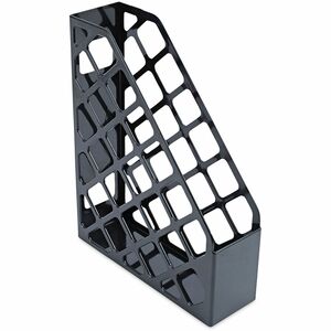 Universal+Products+Magazine+File+-+Black+-+Plastic+-+1+Each