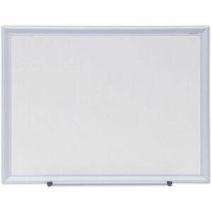 Universal+Deluxe+Melamine+Dry+Erase+Board%2C+24%26quot%3B+x+18%26quot%3B+%2C+White+Surface%2C+Satin+Aluminum+Frame+-+24%26quot%3B+%282+ft%29+Width+x+18%26quot%3B+%281.5+ft%29+Height+-+White+Melamine+Surface+-+Satin+Aluminum+Frame+-+1+Each