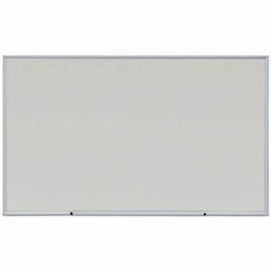 Universal+Dry+Erase+Board+-+60%26quot%3B+%285+ft%29+Width+x+36%26quot%3B+%283+ft%29+Height+-+White+Melamine+Surface+-+Anodized+Aluminum+Frame+-+1+Each
