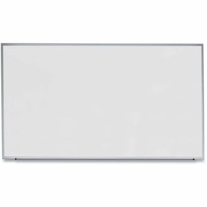 Universal+Dry+Erase+Board+-+72%26quot%3B+%286+ft%29+Width+x+48%26quot%3B+%284+ft%29+Height+-+White+Melamine+Surface+-+Anodized+Aluminum+Frame+-+1+Each