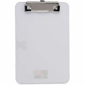 Universal+Clipboard+-+0.50%26quot%3B+Clip+Capacity+-+Storage+for+Paper+-+Plastic+-+Clear+-+1+Each