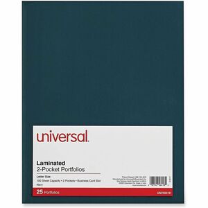 Universal+Pocket+Folder+-+11%26quot%3B+x+8+1%2F2%26quot%3B+-+100+Sheets+Capacity+-+2+Inside+Front+%26+Back+Pocket%28s%29+-+Laminated+-+25+Box