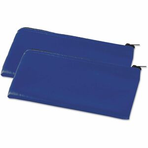 Universal+Carrying+Case+%28Wallet%29+Cash+-+Blue+-+PU+Leather+Body+-+6%26quot%3B+Height+x+11%26quot%3B+Width+-+2+%2F+Pack