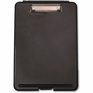 Universal+Storage+Clipboard+-+0.50%26quot%3B+Clip+Capacity+-+8+1%2F2%26quot%3B+x+11%26quot%3B+Sheet+Size+-+Plastic+-+Black+-+1+Each