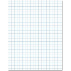 Universal+Quadrille%2FGraph+Pad+-+1+Subject%28s%29+-+50+Sheets+-+Tape+Bound+-+Quad+Ruled+Front+Ruling+-+15+lb+Basis+Weight+-+11%26quot%3B+Height+x+8.5%26quot%3B+Width+-+White+Paper+-+Chipboard+Cover+-+1+Dozen