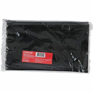 Universal+Carrying+Case+%28Wallet%29+Cash+-+Black+-+PU+Leather+Body+-+6%26quot%3B+Height+x+11%26quot%3B+Width+-+2+%2F+Pack