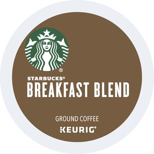 Starbucks K-Cup Breakfast Blend Coffee - Medium - 24 / Box