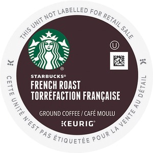 Starbucks K-Cup French Roast Coffee - Dark - 24 / Box