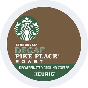 Starbucks K-Cup Decaf Pike Place Roast Coffee - 24 / Box
