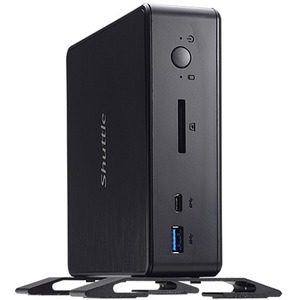 Shuttle XPC nano NC10U5 Barebone System - Mini PC - Core i5 8th Gen i5-8265U 1.60 GHz