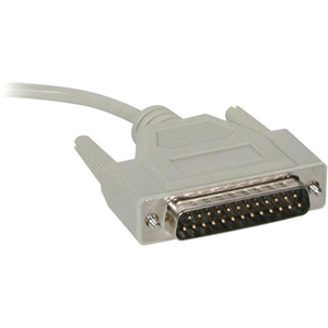 C2G 10ft DB9 Female to DB25 Male Modem Cable - DB-9 Female - DB-25 Male - 10ft - Beige