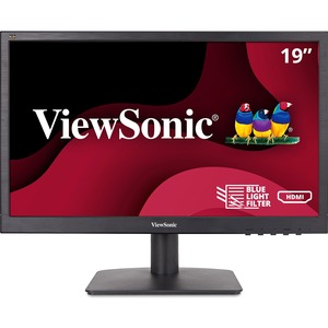 ViewSonic VA1903H 19inWXGA 1366x768p Monitor with HDMI-VGA-and Enhanced Viewing Comfort -