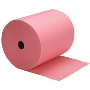 SKILCRAFT%C2%AE+Industrial+Shop+Towels+-+10.75%26quot%3B+Width+x+10.75%26quot%3B+Length+-+Red+-+Fiber+Paper+-+475+%2F+Roll