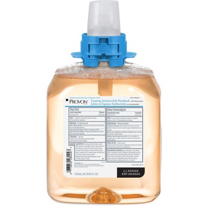 Provon+FMX-12+Foaming+Antimicrobial+Handwash+-+Fruity+ScentFor+-+42.3+fl+oz+%281250+mL%29+-+Kill+Germs%2C+Bacteria+Remover+-+Hand+-+Moisturizing+-+Amber+-+Rich+Lather%2C+Dye-free%2C+Bio-based+-+1+Each