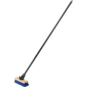 SKILCRAFT%C2%AE+FlexSweep+Deck+Brush+w%2F+FlexSweep+Handle+-+Poly+Bristle+-+Steel+Handle+-+1+Each