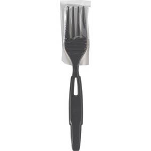 Dixie Ultra® SmartStock Fork - 960/Carton - Fork - 1 x Fork - Disposable - Polypropylene Plastic - Black