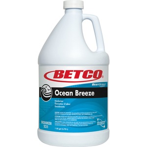 Betco+Best+Scent+Ocean+Breeze+Deodorizer+-+Liquid+-+1000+Sq.+ft.+-+128+fl+oz+%284+quart%29+-+Ocean+Breeze+-+1+Each+-+VOC-free