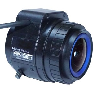 Wisenet SLA-T-M410DN - 4 mm to 10 mm - f/2.4 - Varifocal Lens for CS Mount - Designed for 