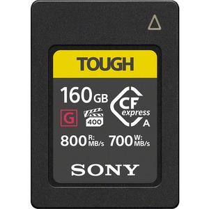 Sony Pro 160 GB CFexpress Type A - 1 Pack - 800 MB/s Read - 700 MB/s Write - 5 Year Warran