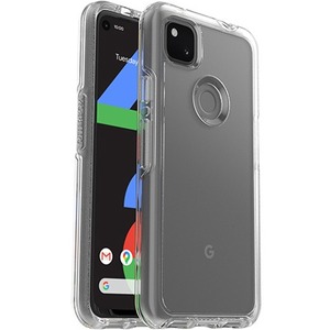 OtterBox Pixel 4a Symmetry Series Clear Case - For Google Pixel 4a Smartphone - Clear - Bump Resistant, Drop Resistant - Polycarbonate, Synthetic Rubber