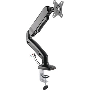 Lorell+Mounting+Arm+for+Monitor+-+Black+-+Height+Adjustable+-+1+Display%28s%29+Supported+-+14.30+lb+Load+Capacity+-+75+x+75%2C+100+x+100+-+1+Each