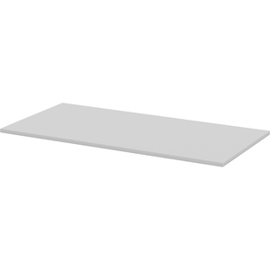 Lorell Width-Adjustable Training Table Top - Gray Rectangle Top - 60