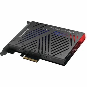 AVerMedia Dual 1080p Uncompressed Video Capture Card - Functions: Video Game Capturing, Video Game Streaming - PCI Express 2.0 x4 - 3840 x 2160 - 4K - MPEG-4, H.264, H.265 - PC - Plug-in Card