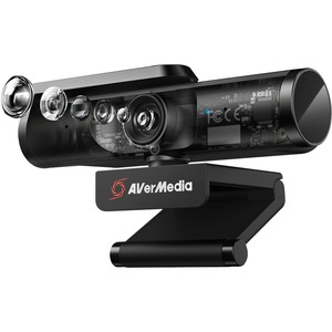 AVerMedia Live Streamer PW513 Webcam - 8 Megapixel - 60 fps - USB 3.0 - TAA Compliant - 3840 x 2160 Video - Exmor R CMOS Sensor - Fixed Focus - Microphone - Notebook, Computer