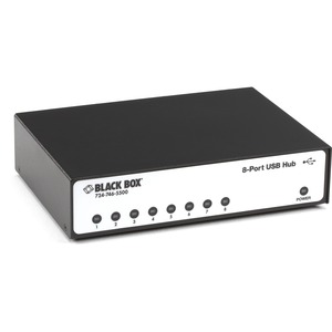 Black Box DB9 8-Port USB-to-RS-232 Converter - New - USB - TAA Compliant